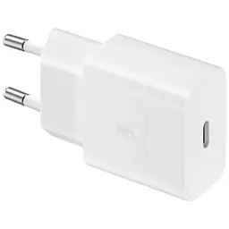 Зарядний пристрій Samsung 15W PD Power Adapter (w/o cable) White (EP-T1510NWE)