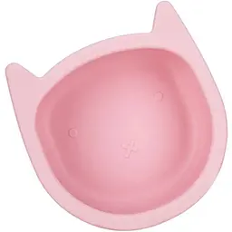 Силіконова миска дитяча  FreeOn Kitty рожева