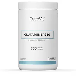 Амінокислота OstroVit Glutamine 1250, 300 капсул