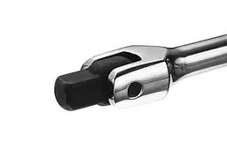 Вороток шарнірний з карданом Intertool 1/2" 375 мм - мініатюра 2