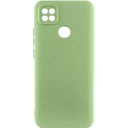 Чохол TPU GETMAN Liquid Silk Full Camera для Xiaomi Redmi 9C Зелений / Pistachio