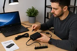 Адаптер універсальний для laptop 120 W / Блок живлення для ноутбуків / Зарядний пристрій для ноутбука - мініатюра 2