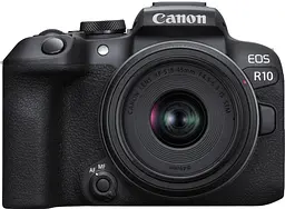 Цифровий фотоапарат Canon EOS R10 + RF-S 18-45 IS STM (5331C047)