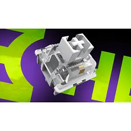 Клавіатура Hator Hellyberry HK75 Mechanical Linear RGB Wireless/Bluetooth/USB UA White/Violet (HK75_wireless) - мініатюра 9