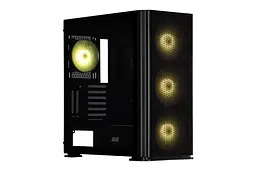 2E Gaming Корпус Vertex GI01B без БЖ 2xUSB3.0, 1xUSBType-C, 3x140мм ARGB, 1x120мм ARGB, VGA 380мм, LCS ready, контролер з пультом, TG Side Panel, EATX, чорний - мініатюра 5