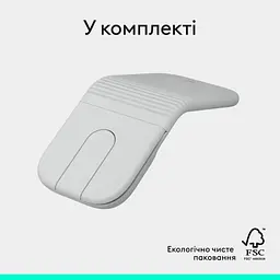 Мишка Logitech Mobi Fold Bluetooth Off-White (910-007631) - мініатюра 12