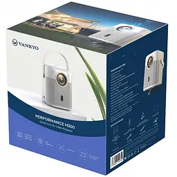 Проєктор Vankyo H300A Full HD 220 ANSI Lm 1000:1 16:9/4:3 HDMI Android 9.0 Wifi 6 білий - мініатюра 6