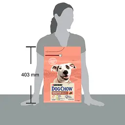 Сухий корм для собак з чутливим травленням Dog Chow Sensitive Adult 1+, з лососем, 2,5 кг - мініатюра 4