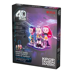 Пазл для створення 3D-моделі Spin Master Кейпоп-мисливиці на демонів: гурт Хантрікс 212 деталей (SM47184/6078016) - мініатюра 3