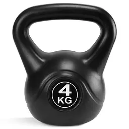 Гиря вінілова Cornix 4 кг XR-0429 Black