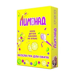 Настільна гра Bombat game Лимонад: Коло друзів кислим не буває! (ВР_ЛМНД)