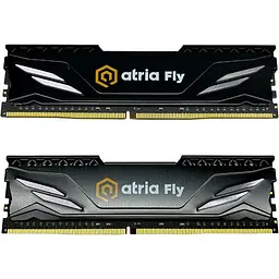 Модуль пам'яті ATRIA DDR4 32Gb (2x16) 3200MHz Fly Black UAT43200CL18BK2/32 (UAT43200CL18BK2/32)