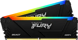 Оперативна пам'ять Kingston Fury 32GB (2x16GB) DDR4 3200MHz Beast RGB (KF432C16BB12AK2/32WP)