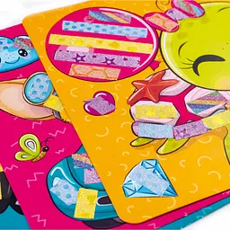 Набір для творчості Strips Art. Щасливі мордочки Vladi Toys VT4433-13 shop (4820234763863) - мініатюра 3