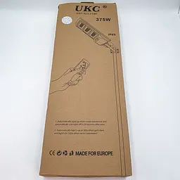 Ліхтар вуличний акумуляторний світильник 30000mAh з пультом на сонячній батареї LED Solar Street Light 375W UKC 7780 - мініатюра 6