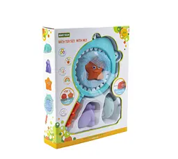 Набір іграшок для ванної Baby Team з сачком (9027) - мініатюра 3