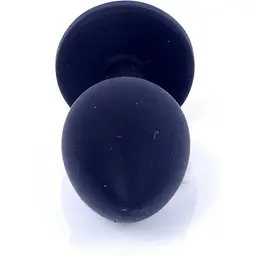 Силіконова анальна пробка Boss Of Toys Boss Series - Jewellery Black Silicon Plug Small Pink S, BS6400083 - мініатюра 5