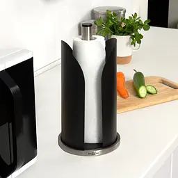 Тримач для паперових рушників МВМ My Home, чорний (KP-23 SS/BLACK) - мініатюра 7