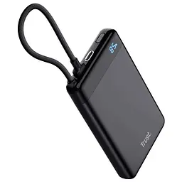 Trust Акумулятор портативний літій-іонний power bank Trust Fiera, 10000мА·рік, 2хUSB-C, 20W, PD/QC 3.0, чорний - мініатюра 7
