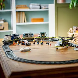Конструктор LEGO City Пограбування поліцейського поїзда 1313 деталей (60508) - мініатюра 7