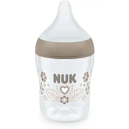 Пляшечка для годування Nuk Perfect Match з індикатором температури, з соскою з силікону з отвором S 150 мл серце (3954130) - мініатюра 2