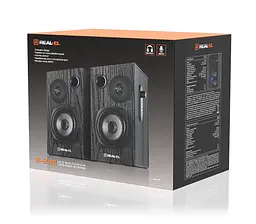 Компьютерные колонки 2.0 REAL-EL S235 18W Black - мініатюра 9