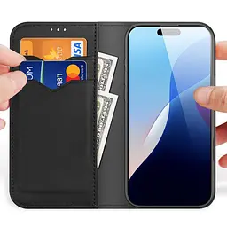 Чохол-книжка Dux Ducis Hivo для Apple iPhone 17 Pro (6.3) Black - мініатюра 3