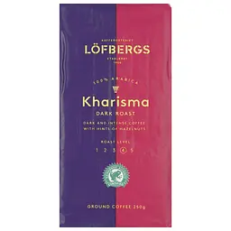 Кава мелена Lofbergs Kharisma, 250 г (902462) - мініатюра 2
