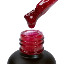База світловідбиваюча сяюча PNB UV/LED Crystal Base Cabernet 8 мл - мініатюра 3