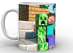 Кружка GeekLand Minecraft Майнкрафт Стів МС.02.001 - мініатюра 2