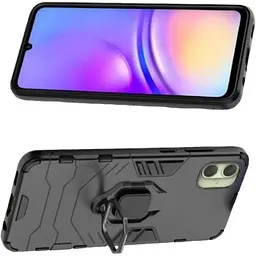 Чохол бампер Primolux Ring Armor для телефона Samsung Galaxy A05 (SMA055) Black - мініатюра 2