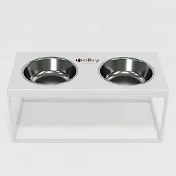 Hollky Base XL20 — миски на підставці для великих собак (2 × 1,8 л) - мініатюра 6