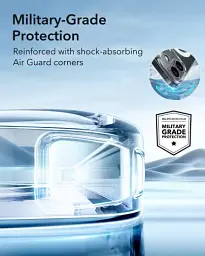 Прозорий чохол ESR Zero Clear Case (HaloLock) Clear для iPhone 16 (1A7710102) - мініатюра 6