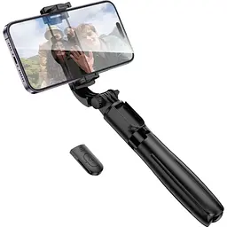 Штатив-монопод Borofone BY13 Nube Live Broadcast Holder Black [136809]