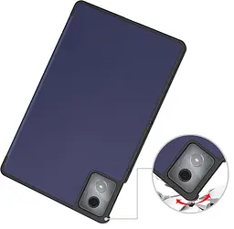 Чохол-книжка BeCover Smart Case для Lenovo Tab K11 Plus TB-352F 11.45" Насичено-синій (711849) - мініатюра 4
