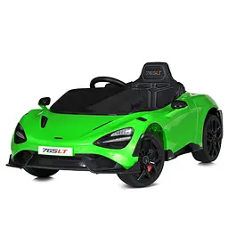 Машина дитяча 2.4G 4 мотори 25W акумулятор 12V9AH MP3 USB EVA музика світло шкіра зелений (M 5726EBLR-5)