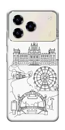 TPU чехол Demsky Kharkiv spirit для ZTE Blade A76