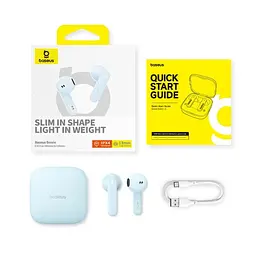 Навушники Baseus Bowie E16 True Wireless Earphones сині A00061900313-01 - мініатюра 5