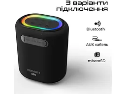 Портативная колонка HiFuture Vocalist 100 Black (vocalist100.black) - миниатюра 7