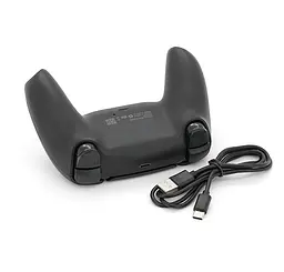 Геймпад джойстик DoubleShock for PS5 DUAL Sense Wireless Controller Black - мініатюра 4