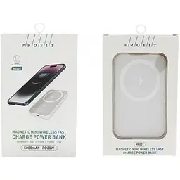 Зовнішній акумулятор Profit MagSafe Power Bank 5000mAh 20W (HK001) - мініатюра 2