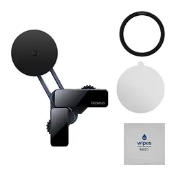 Холдер Baseus MaxView Magnetic Car Mount for In-Vehicle Infotainment Screen Сірий - мініатюра 3