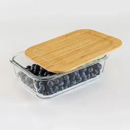 Ємність для зберігання МВМ My Home 1.5 л (KP-61 LT/WOOD) - мініатюра 7