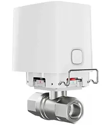Кран перекриття води Ajax WaterStop 3/4 з дистанційним керуванням White