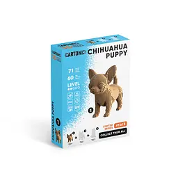 CHIHUAHUA PUPPY - Картонний 3Д пазл Cartonic - мініатюра 2