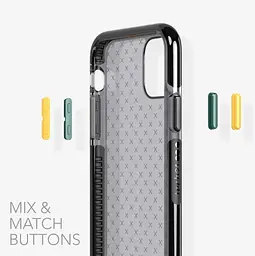 Протиударний чохол з антимікробним покриттям Tech21 Evo Check для iPhone 11 Pro Max (6.5") Smokey Black - мініатюра 10