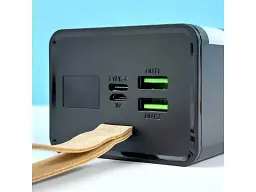 Зовнішній акумулятор (Power Bank) WUW TUGII Y54 40000mAh 22.5W Black - мініатюра 3