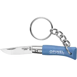 Ніж Opinel Keychain №2 VRI Inox. Колір - блакитний