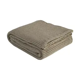 Покривало Lotus Home - Bellia khaki хакі 200x220 - мініатюра 6