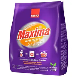 Пральний порошок Sano Maxima Javel Effect 1.25 кг - мініатюра 2